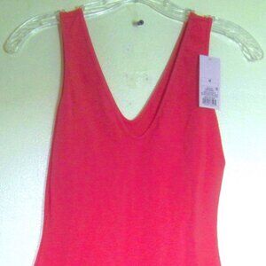 WILD FABLE-Womens Dress Size M-Coral Pink-Sleeveless Bodycon Tank Short-NEW TAGS